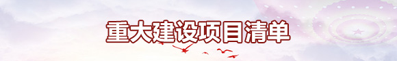 重大建设项目清单