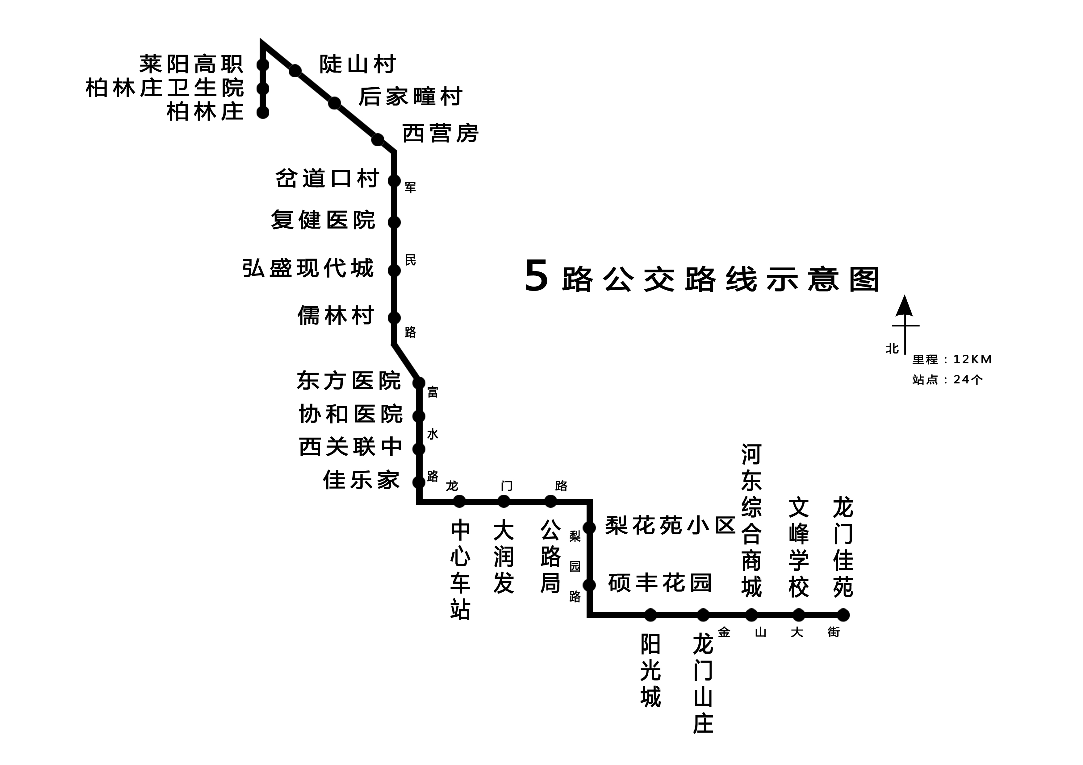 63路公交线路图图片